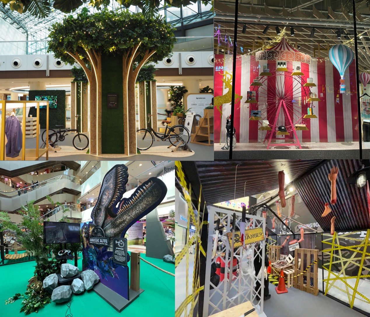 Interactive installations showcase